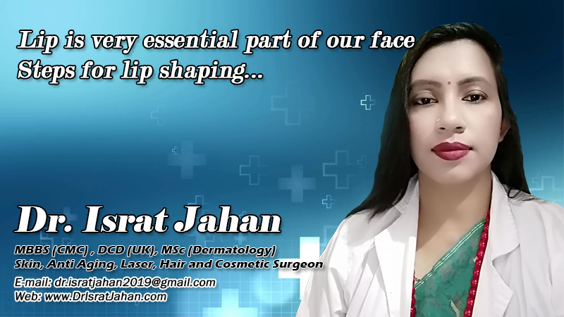 Lip is very essential part of our face#Steps for lip shaping