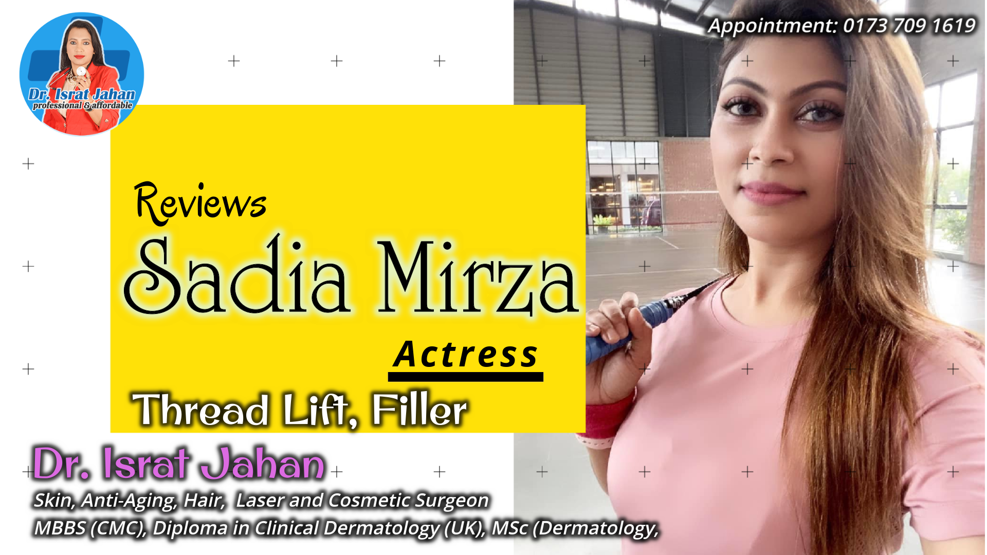 Sadia Mirza Reviews - Avail 30% discount on Botox, Filler and Thread Lift
