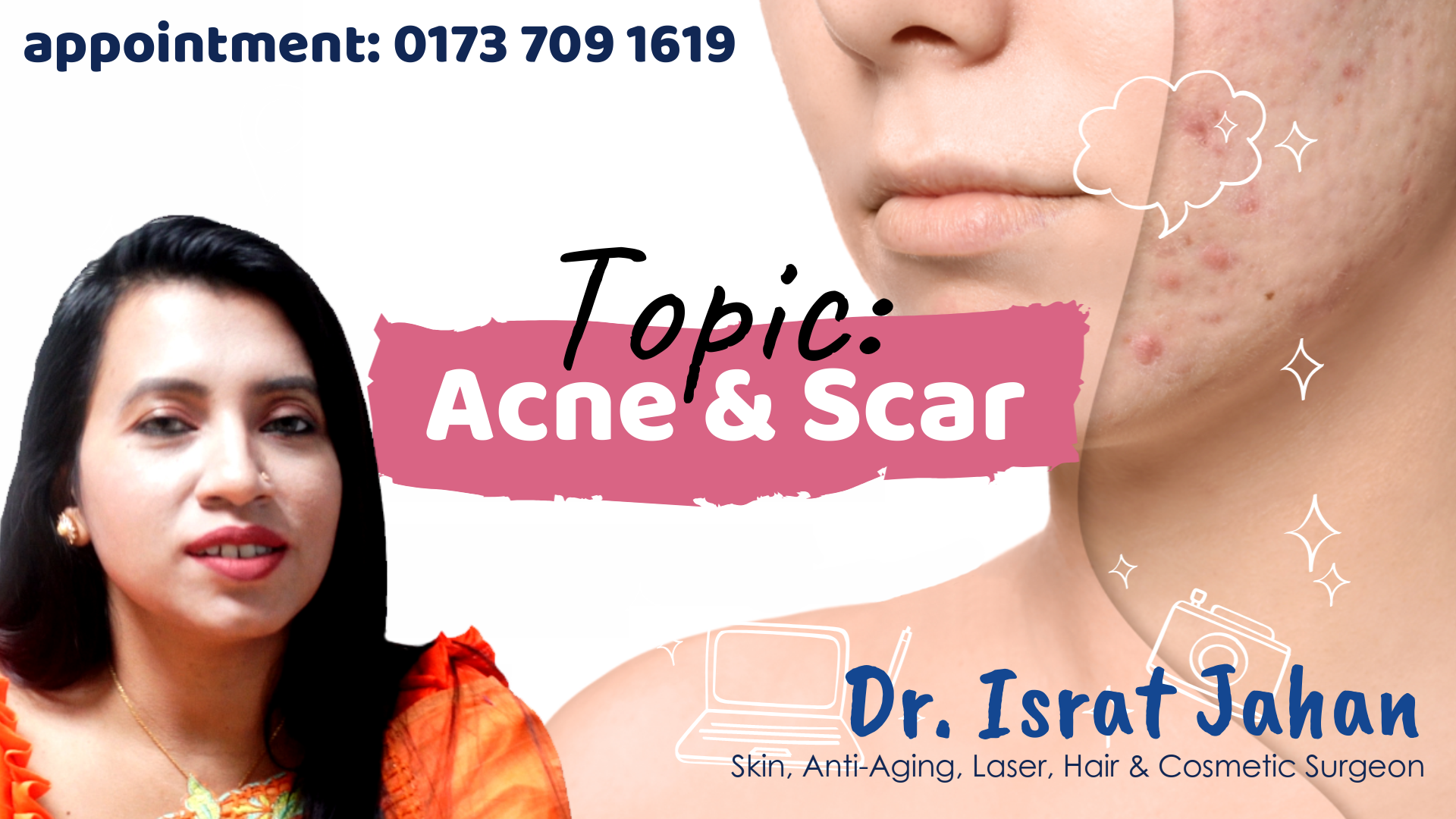 ব্রন, ব্রনের দাগ নিয়ে চিন্তায় আছেন? Acne & Scar Treatment Tips - Dr. Israt Jahan
